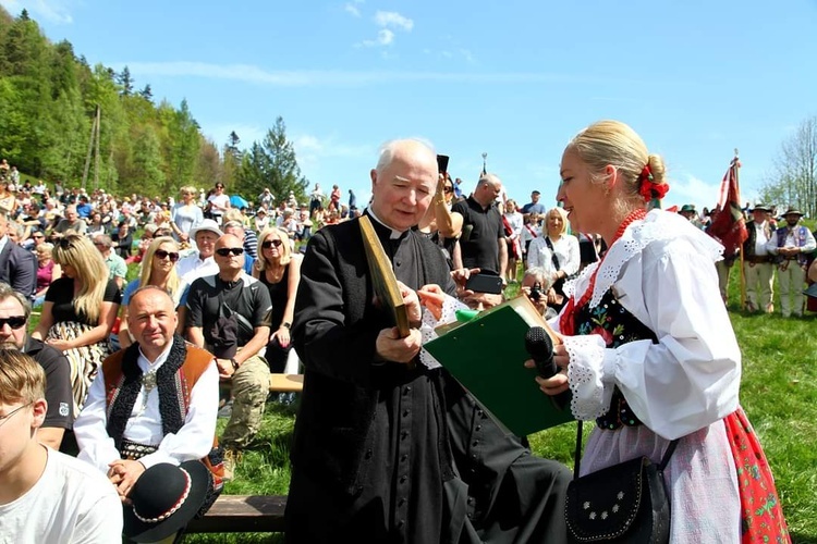 Uroczystości na Przysłopie