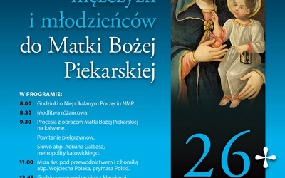 Pielgrzymka mężczyzn i młodzieńców do Piekar Śląskich (26 maja)