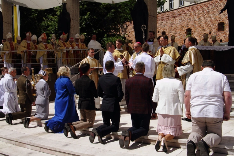 Błogosławieństwo świadków Eucharystii