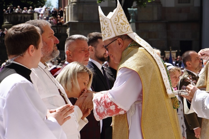 Błogosławieństwo świadków Eucharystii