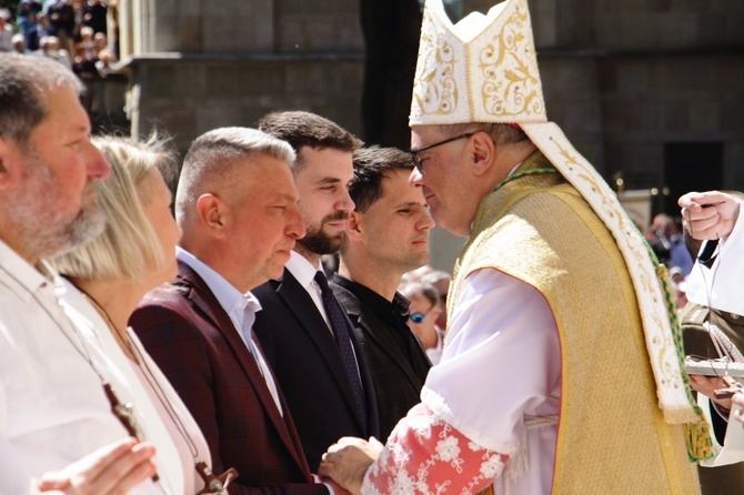 Błogosławieństwo świadków Eucharystii