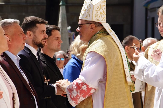 Błogosławieństwo świadków Eucharystii