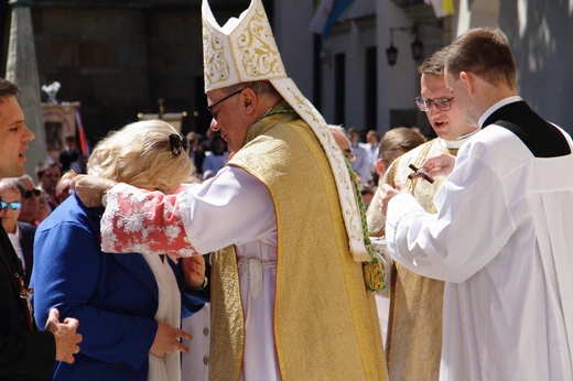 Błogosławieństwo świadków Eucharystii