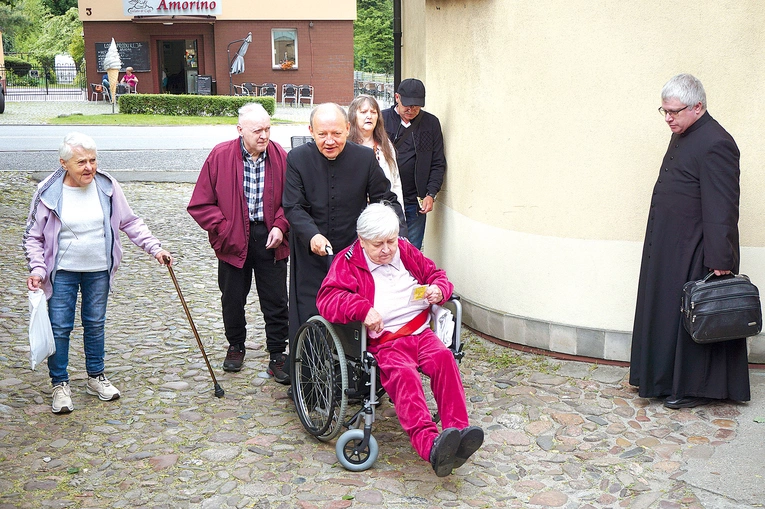 Uczestnicy pielgrzymki.