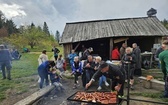 Poświęcenie kaplicy na Lubaniu