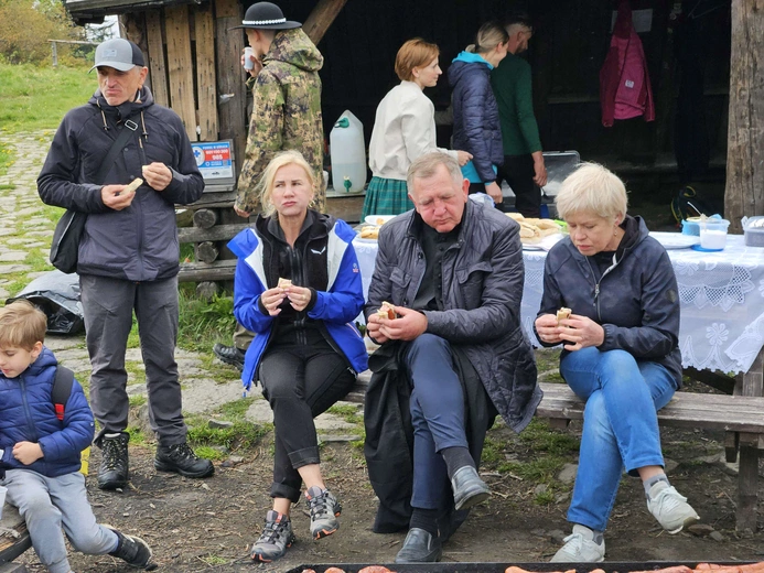 Poświęcenie kaplicy na Lubaniu