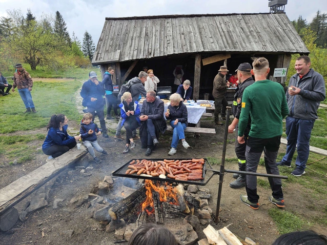 Poświęcenie kaplicy na Lubaniu