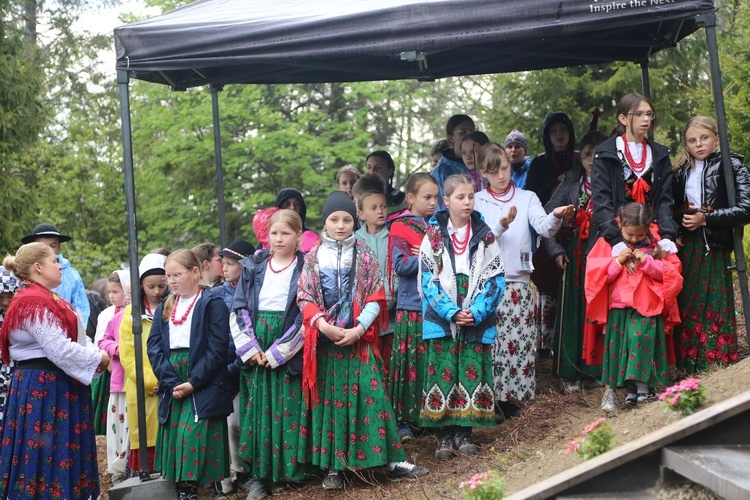 Poświęcenie kaplicy na Lubaniu