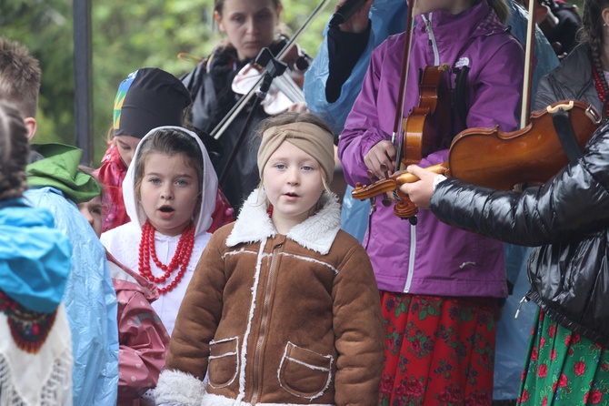 Poświęcenie kaplicy na Lubaniu