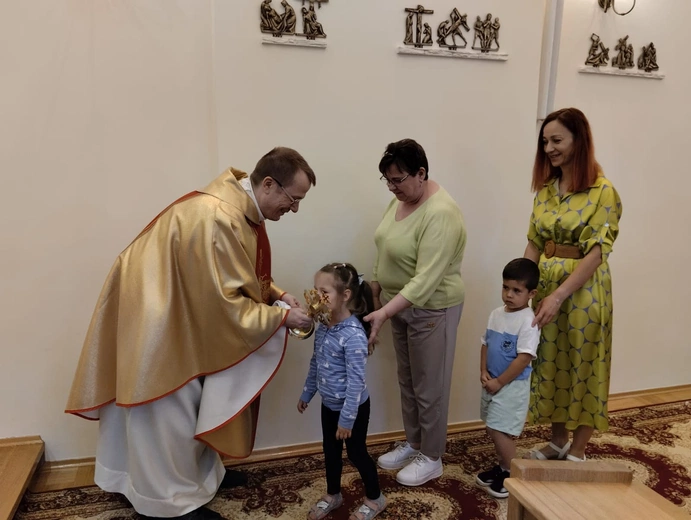 Fatimska grota w przedszkolu sióstr prezentek