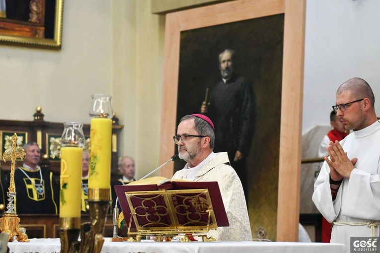 Głogów. Biskup z Boliwii poświecił obraz św. Andrzeja Boboli