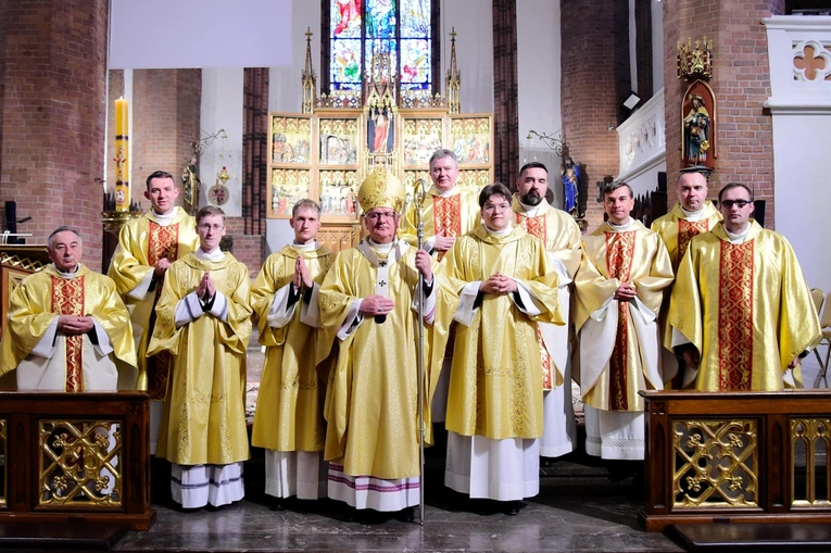 Święcenia diakonatu - konkatedra św. Jakuba w Olsztynie