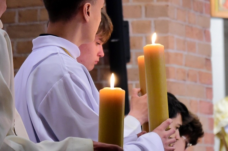 Święcenia diakonatu - konkatedra św. Jakuba w Olsztynie