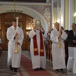 Spotkanie w Wigilię Zesłania Ducha Świętego w katedrze w Radomiu.