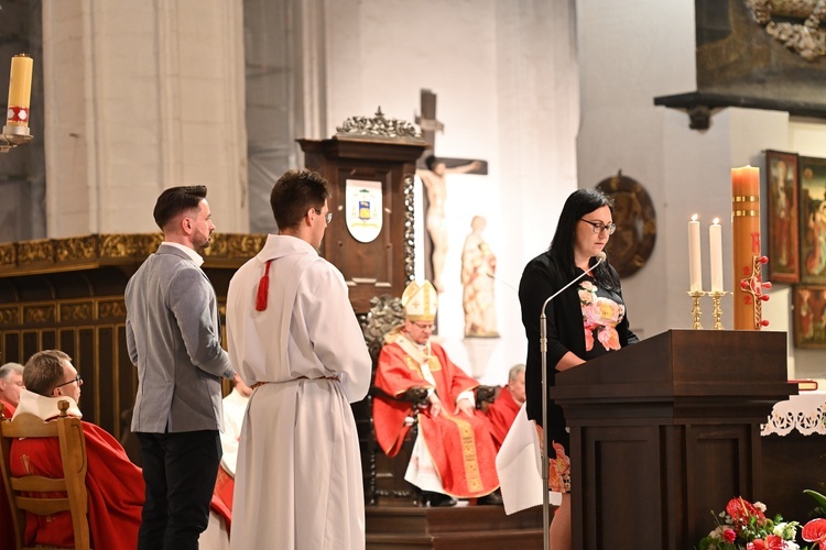 Wigilia Pięćdziesiątnicy w bazylice Mariackiej