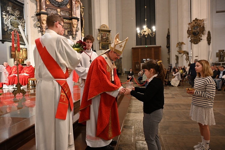 Wigilia Pięćdziesiątnicy w bazylice Mariackiej