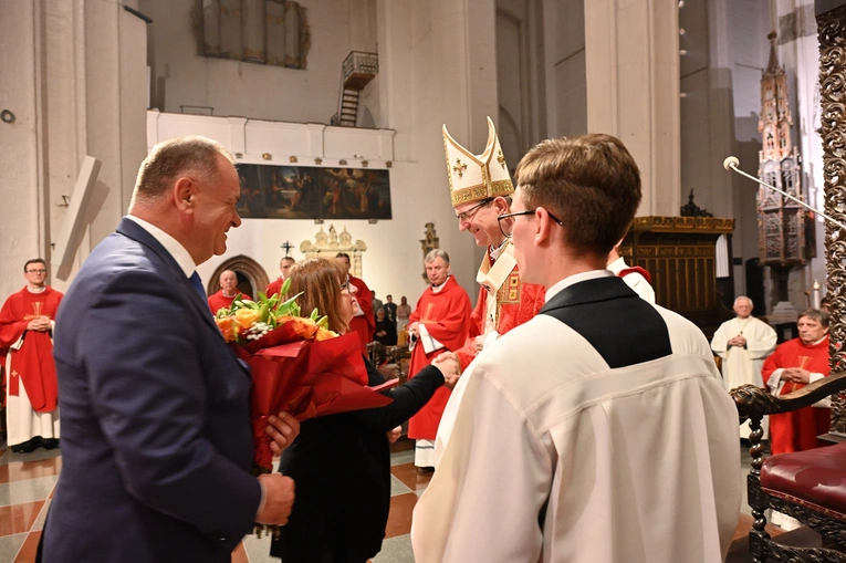 Wigilia Pięćdziesiątnicy w bazylice Mariackiej