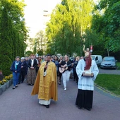 Via lucis ulicami parafii bł. Piotra Jerzego Frassati w Lublinie.