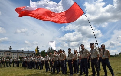 Uroczysty Apel Skautów Europy w Radomiu.