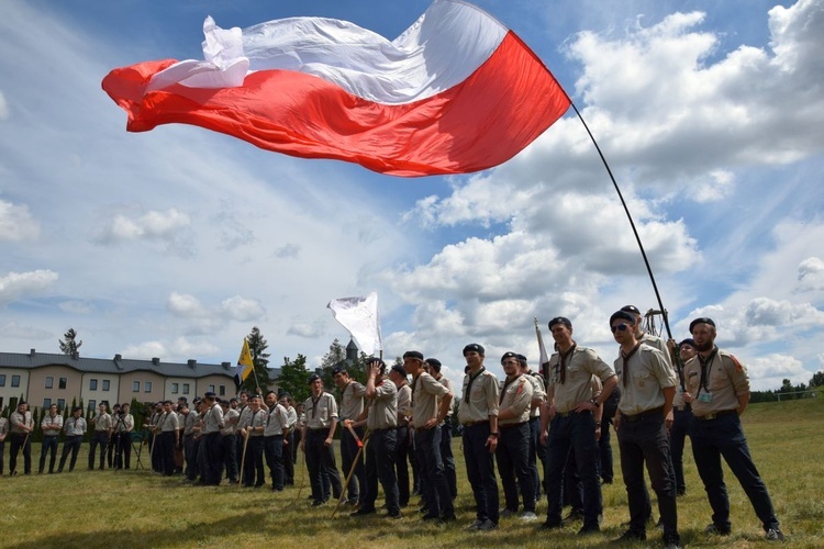 Uroczysty Apel Skautów Europy w Radomiu.