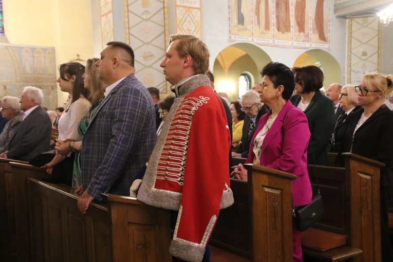 Sikórz. Wprowadzenie relikwii św. Andrzeja Boboli