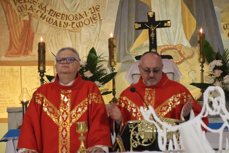 Sikórz. Wprowadzenie relikwii św. Andrzeja Boboli