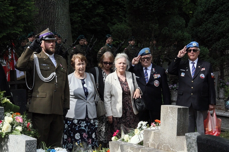 Oznaczenie grobów żołnierzy spod Monte Cassino