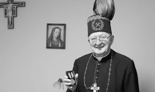 Już jako emeryt odebrał górnicze odnaczenie...