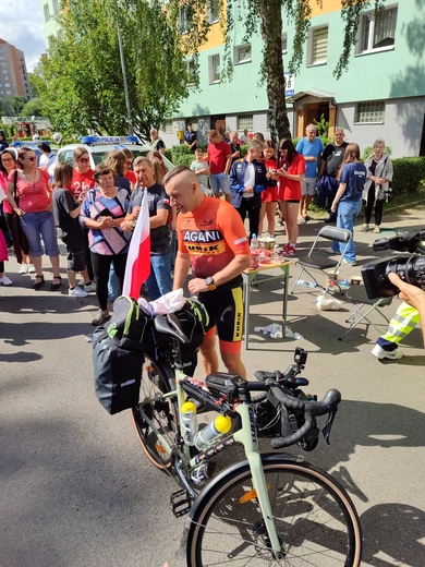 Start IV sezonu akcji "Ja jadę - Ty pomagasz" z Siemianowic do Oslo