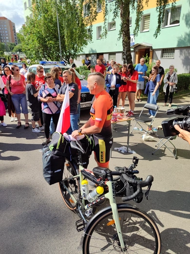 Start IV sezonu akcji "Ja jadę - Ty pomagasz" z Siemianowic do Oslo