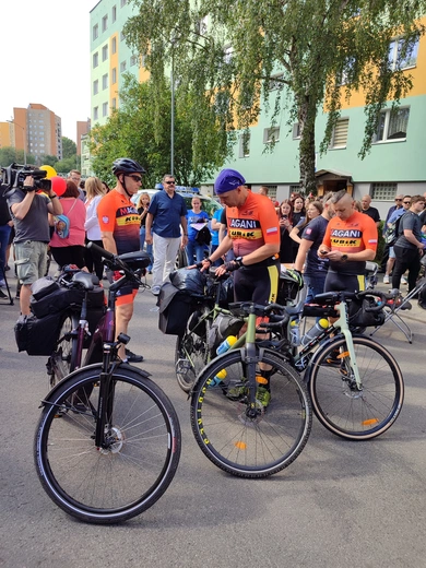 Start IV sezonu akcji "Ja jadę - Ty pomagasz" z Siemianowic do Oslo