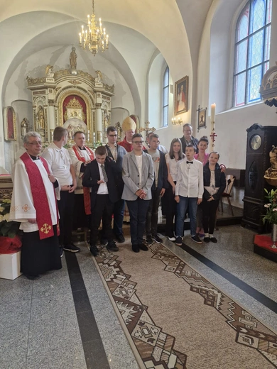 Bierzmowanie podopiecznych OREW Caritas