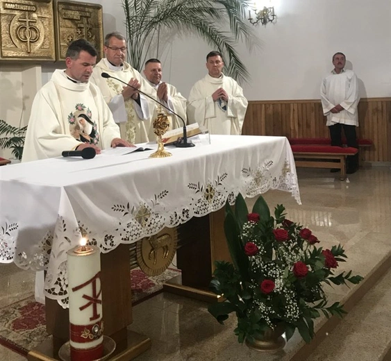 Nabożeństwo ku czci św. Rity w Nieświniu