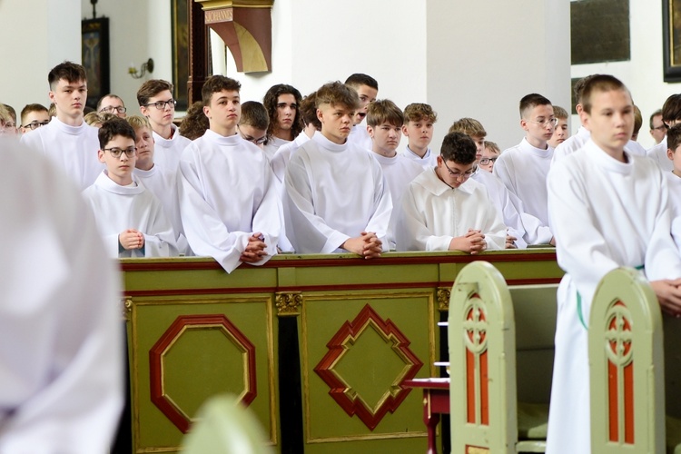 Błogosławieństwo służby liturgicznej