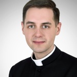 Ks. Dominik Opyrchał z parafii św. Pawła Apostoła w Bielsku-Białej.