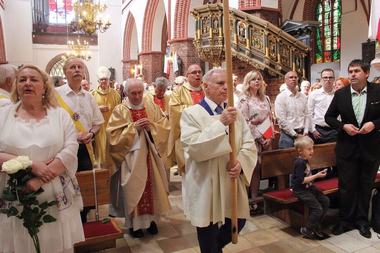 Msza św. wieńcząca Marsz dla Życia i Rodziny w Słupsku