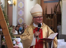 Sońsk. Poświęcenie pól z biskupem