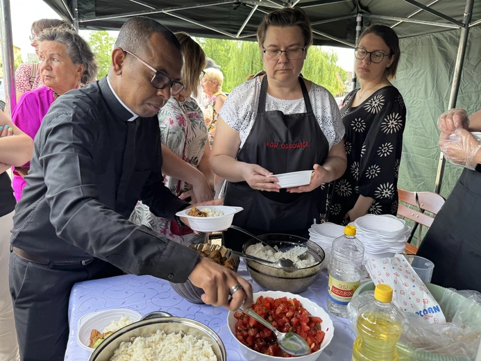 Piknik parafialny w Cielądzu