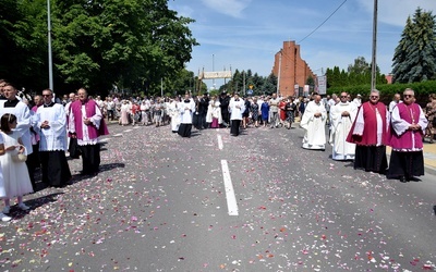 Uroczystości Bożego Ciała w Sandomierzu