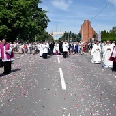 Uroczystości Bożego Ciała w Sandomierzu