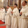 Nowi księża diecezji po obrzędzie święceń w katedrze św. Mikołaja.