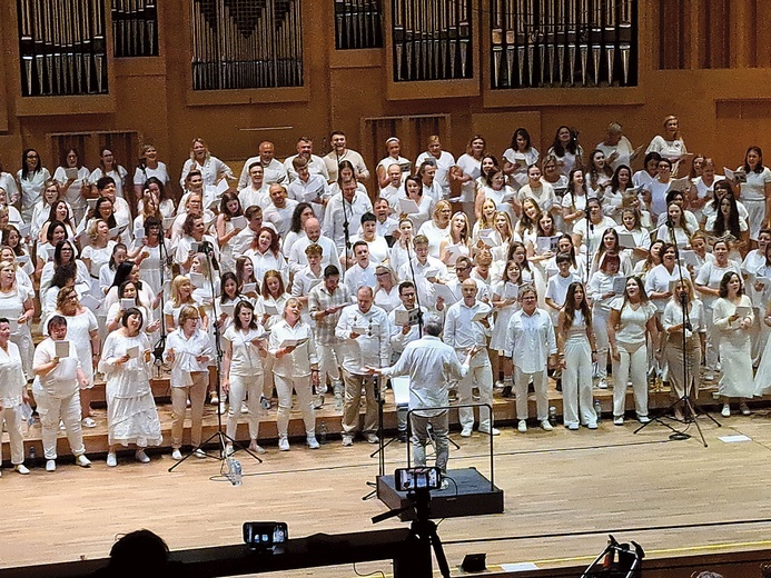 Finałowy koncert uczestników muzycznego wydarzenia.