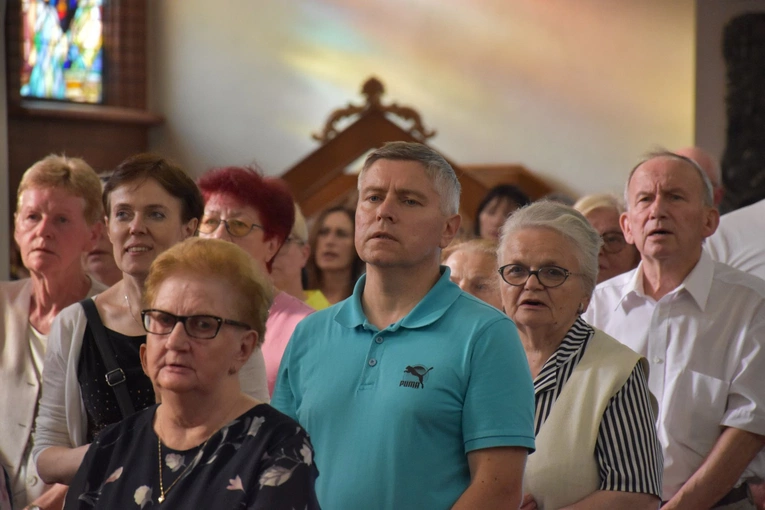 Msza św. w kościele św. Jana z Kęt w Rumi