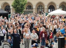 Kraków. Chrystus Eucharystyczny na Rynku