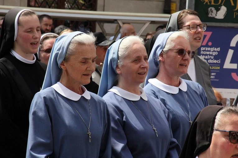 Boże Ciało - procesja główna Wrocław 2024