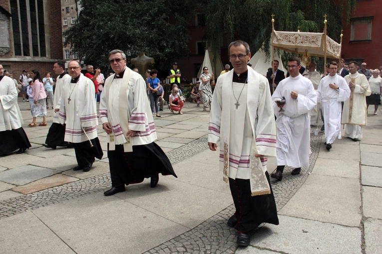 Boże Ciało - procesja główna Wrocław 2024