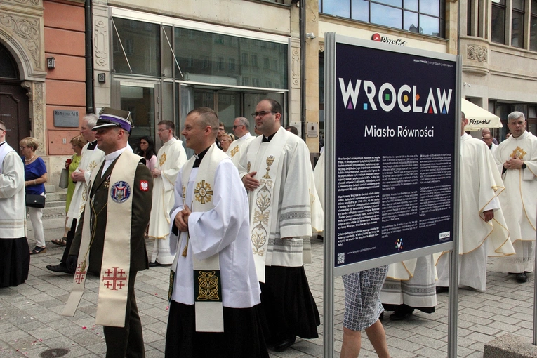 Boże Ciało - procesja główna Wrocław 2024