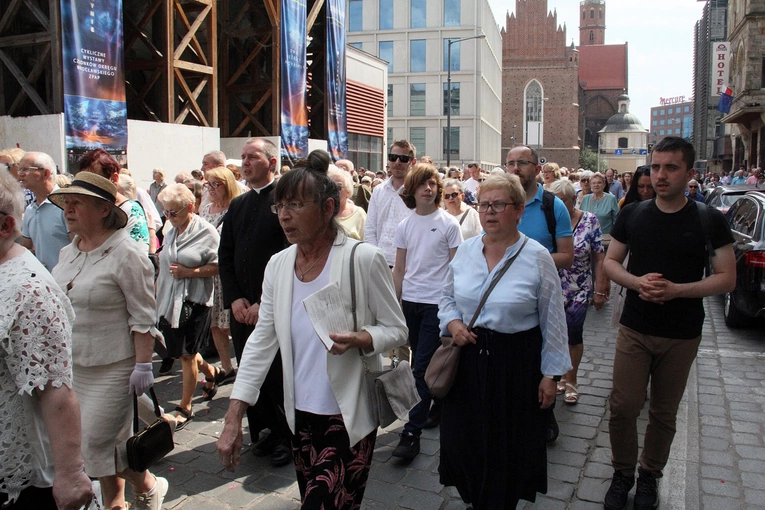 Boże Ciało - procesja główna Wrocław 2024