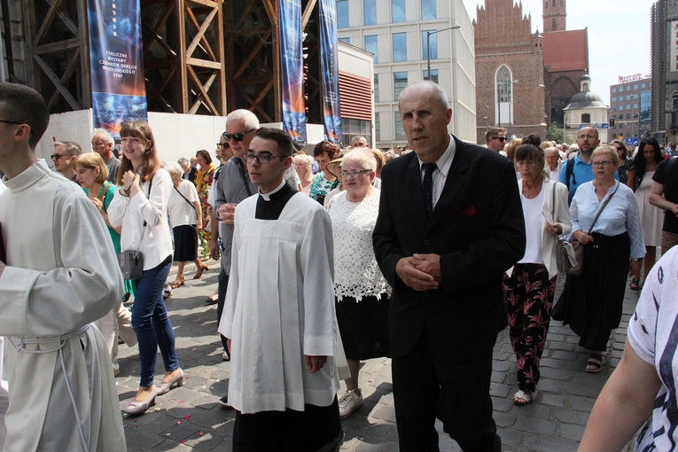 Boże Ciało - procesja główna Wrocław 2024