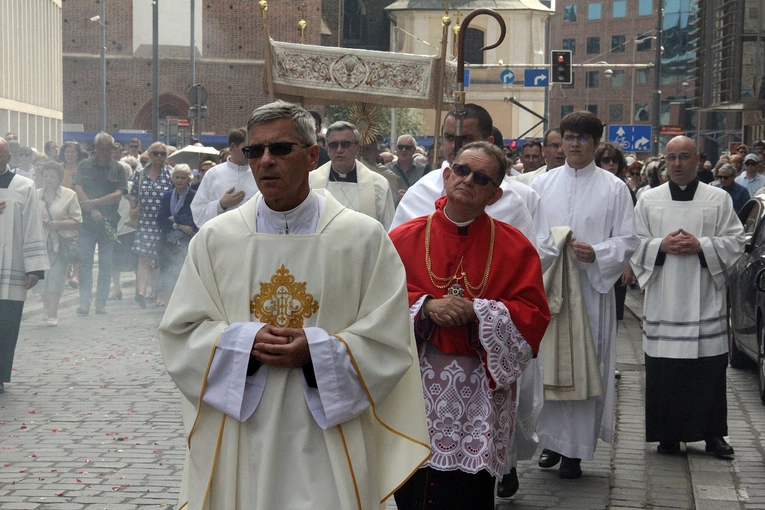 Boże Ciało - procesja główna Wrocław 2024